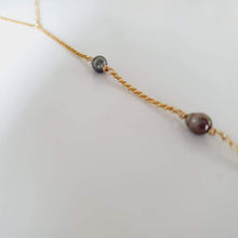 Load image into Gallery viewer, CONTACT US TO RECREATE THIS SOLD OUT STYLE Keshi Pearl Lariat Y-Necklace - 14k Gold Fill FJD$ - Adorn Pacific - Necklaces
