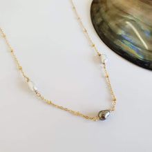 Load image into Gallery viewer, CONTACT US TO RECREATE THIS SOLD OUT STYLE Keshi Pearl Necklace - 14k Gold Fill FJD$ - Adorn Pacific - Necklaces
