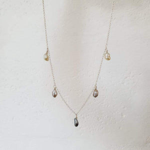 CONTACT US TO RECREATE THIS SOLD OUT STYLE Keshi Pearl Necklace - 925 Sterling Silver FJD$ - Adorn Pacific - Necklaces