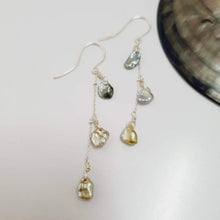 Load image into Gallery viewer, CONTACT US TO RECREATE THIS SOLD OUT STYLE Keshi Pearl Waterfall Drop Earrings - 925 Sterling Silver FJD$ - Adorn Pacific - Earrings
