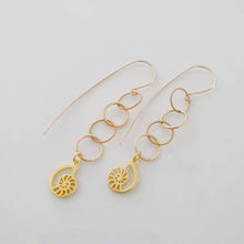 Load image into Gallery viewer, CONTACT US TO RECREATE THIS SOLD OUT STYLE Link Drop Earrings in 14k Gold Fill - add a Charm - FJD$ - Adorn Pacific - Earrings
