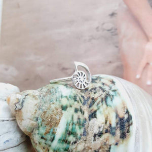 CONTACT US TO RECREATE THIS SOLD OUT STYLE Mini Nautilus Ring - 925 Sterling Silver FJD$ - Adorn Pacific - Rings