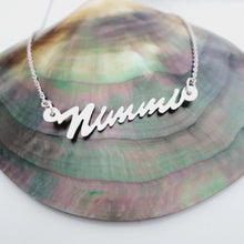 Load image into Gallery viewer, CONTACT US TO RECREATE THIS SOLD OUT STYLE Name Necklace - 925 Sterling Silver or Brass &amp; 14k Gold Fill FJD$ - Adorn Pacific - Necklaces
