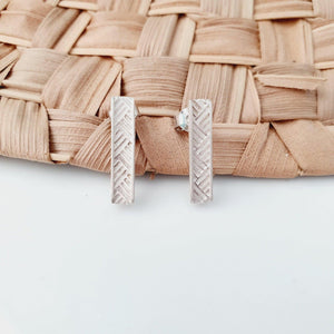 CONTACT US TO RECREATE THIS SOLD OUT STYLE Pasifika Stud Earrings - 925 Sterling Silver - FJD$ - Adorn Pacific - Earrings