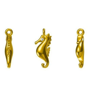CONTACT US TO RECREATE THIS SOLD OUT STYLE Seahorse Charm Necklace - 925 Sterling Silver or 14k Gold Fill $FJD - Adorn Pacific - Necklaces