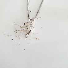 Load image into Gallery viewer, CONTACT US TO RECREATE THIS SOLD OUT STYLE Seahorse Charm Necklace - 925 Sterling Silver or 14k Gold Fill $FJD - Adorn Pacific - Necklaces
