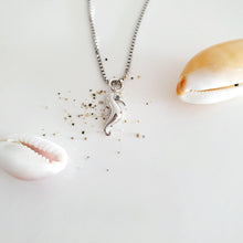 Load image into Gallery viewer, CONTACT US TO RECREATE THIS SOLD OUT STYLE Seahorse Charm Necklace - 925 Sterling Silver or 14k Gold Fill $FJD - Adorn Pacific - Necklaces
