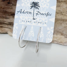 Load image into Gallery viewer, CONTACT US TO RECREATE THIS SOLD OUT STYLE Semi Hoop Earrings - 14k Gold Filled or 925 Sterling Silver FJD$ - Adorn Pacific - Earrings

