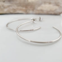 Load image into Gallery viewer, CONTACT US TO RECREATE THIS SOLD OUT STYLE Semi Hoop Earrings - 14k Gold Filled or 925 Sterling Silver FJD$ - Adorn Pacific - Earrings
