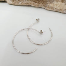 Load image into Gallery viewer, CONTACT US TO RECREATE THIS SOLD OUT STYLE Semi Hoop Earrings - 14k Gold Filled or 925 Sterling Silver FJD$ - Adorn Pacific - Earrings

