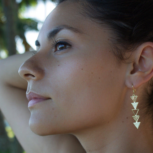 CONTACT US TO RECREATE THIS SOLD OUT STYLE Shark Tooth Earrings - 925 Sterling Silver or 18k Gold Vermeil FJD$ - Adorn Pacific - Earrings