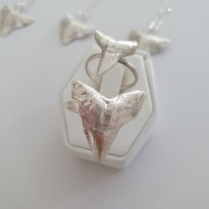 CONTACT US TO RECREATE THIS SOLD OUT STYLE Shark Tooth Ring UNISEX - 925 Sterling Silver FJD$ - Adorn Pacific - Rings