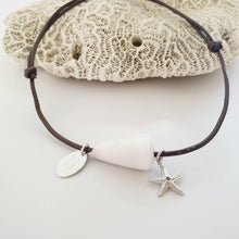 Load image into Gallery viewer, CONTACT US TO RECREATE THIS SOLD OUT STYLE Shell &amp; Starfish Charm Adjustable Anklet - FJD$ - Adorn Pacific - All Products
