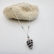 Load image into Gallery viewer, CONTACT US TO RECREATE THIS SOLD OUT STYLE Shell, Tahitian Keshi Pearl &amp; Glass Beads Necklace in 925 Sterling Silver - FJD$ - Adorn Pacific - Necklaces
