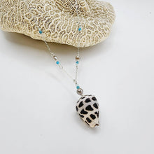 Load image into Gallery viewer, CONTACT US TO RECREATE THIS SOLD OUT STYLE Shell, Tahitian Keshi Pearl &amp; Glass Beads Necklace in 925 Sterling Silver - FJD$ - Adorn Pacific - Necklaces
