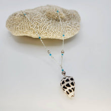 Load image into Gallery viewer, CONTACT US TO RECREATE THIS SOLD OUT STYLE Shell, Tahitian Keshi Pearl &amp; Glass Beads Necklace in 925 Sterling Silver - FJD$ - Adorn Pacific - Necklaces

