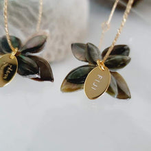 Load image into Gallery viewer, CONTACT US TO RECREATE THIS SOLD OUT STYLE Sparkle Frangipani Double Shell Earrings - 14k Gold Filled FJD$ - Adorn Pacific - Earrings
