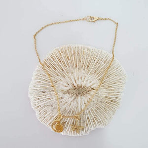 CONTACT US TO RECREATE THIS SOLD OUT STYLE Starfish & Nautilus Charm Anklet - 14k Gold Fill - Adorn Pacific - All Products