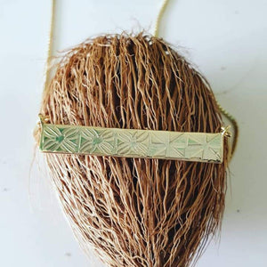 CONTACT US TO RECREATE THIS SOLD OUT STYLE Tapa Necklace - 18k Gold Vermeil FJD$ - Adorn Pacific - Necklaces