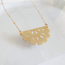 Load image into Gallery viewer, CONTACT US TO RECREATE THIS SOLD OUT STYLE Tapa Necklace - Brass &amp; 14k Gold Fill FJD$ - Adorn Pacific - Necklaces
