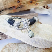 Load image into Gallery viewer, CONTACT US TO RECREATE THIS SOLD OUT STYLE Unisex Stainless Steel Bracelet with Saltwater Pearl - FJD$ - Adorn Pacific - Bracelets
