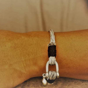 CONTACT US TO RECREATE THIS SOLD OUT STYLE Unisex Stainless Steel Bracelet with Saltwater Pearl - FJD$ - Adorn Pacific - Bracelets