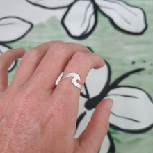 Load image into Gallery viewer, CONTACT US TO RECREATE THIS SOLD OUT STYLE Wave Ring - 925 Sterling Silver FJD$ - Adorn Pacific - Rings
