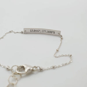CUSTOM ENGRAVED - Bracelet - 925 Sterling Silver FJD$ - Adorn Pacific - Bracelets