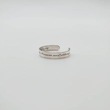 Load image into Gallery viewer, CUSTOM ENGRAVED - Ring Adjustable - 925 Sterling Silver FJD$ - Adorn Pacific - Rings
