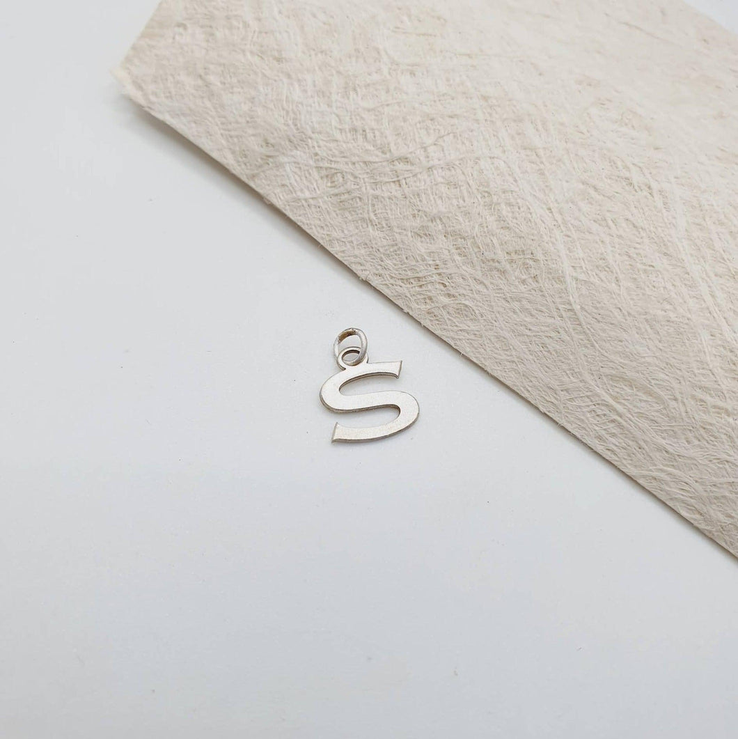 CUSTOM MADE - Initial Charm - 925 Sterling Silver FJD$ - Adorn Pacific - Charms & Pendants