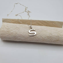 Load image into Gallery viewer, CUSTOM MADE - Initial Necklace - 925 Sterling Silver FJD$ - Adorn Pacific - Necklaces
