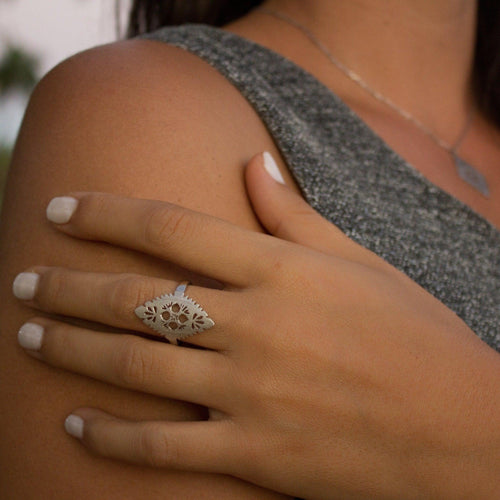 READY TO SHIP Diamond Masi Ring - 925 Sterling Silver FJD$ - Adorn Pacific - Rings