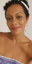 Load and play video in Gallery viewer, CONTACT US TO RECREATE THIS SOLD OUT STYLE Tia&#39;s Saltwater Pearl Link Drop Earrings in 14k Gold Fill - FJD$
