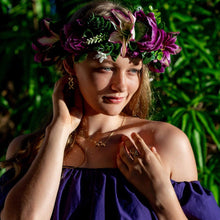 Load image into Gallery viewer, Frangipani Bua Set - 925 Sterling Silver or 18k Gold Vemeil FJD$ - Adorn Pacific - All Products
