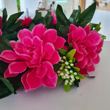 Load image into Gallery viewer, Handmade Tropical Flower Head Lei Pink Dhalia ADULT $FJD - Adorn Pacific - Headdresses
