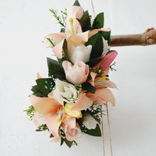 Load image into Gallery viewer, Handmade Tropical Flower Head Lei Roses &amp; Lilies ADULT $FJD - Adorn Pacific - Headdresses

