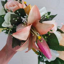 Load image into Gallery viewer, Handmade Tropical Flower Head Lei Roses &amp; Lilies ADULT $FJD - Adorn Pacific - Headdresses
