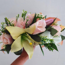 Load image into Gallery viewer, Handmade Tropical Flower Head Lei Roses &amp; Lilies ADULT $FJD - Adorn Pacific - Headdresses
