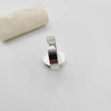 Load image into Gallery viewer, MADE TO ORDER - Bezel Set Cowrie Shell Adjustable Ring - 925 Sterling Silver FJD$ - Adorn Pacific - Rings
