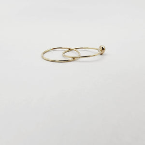 MADE TO ORDER - Contemporary Solid Gold Ring - Solid 9k Gold FJD$ - Adorn Pacific - Rings