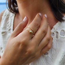 Load image into Gallery viewer, MADE TO ORDER - Contemporary Solid Gold Ring - Solid 9k Gold FJD$ - Adorn Pacific - Rings

