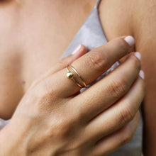 Load image into Gallery viewer, MADE TO ORDER - Contemporary Solid Gold Ring - Solid 9k Gold FJD$ - Adorn Pacific - Rings
