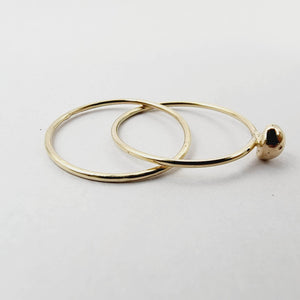 MADE TO ORDER - Contemporary Solid Gold Ring - Solid 9k Gold FJD$ - Adorn Pacific - Rings