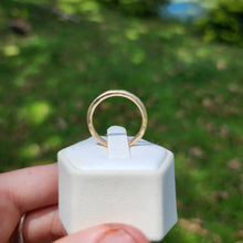 Load image into Gallery viewer, MADE TO ORDER - Stacker Ring with hammered detail - 14k Gold Fill FJD$ - Adorn Pacific - Rings
