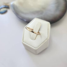 Load image into Gallery viewer, MADE TO ORDER - Stacker Ring with hammered detail - 14k Gold Fill FJD$ - Adorn Pacific - Rings
