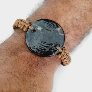 READY TO SHIP Adorn Pacific x Hot Glass Bracelet - Wax Cord FJD$ - Adorn Pacific - 