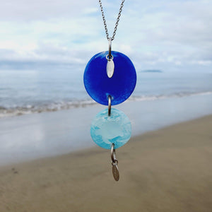 CONTACT US TO RECREATE THIS SOLD OUT STYLE Adorn Pacific x Hot Glass Double Round Necklace - FJD$ - Adorn Pacific - Necklaces