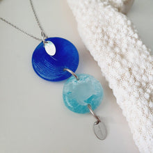 Load image into Gallery viewer, CONTACT US TO RECREATE THIS SOLD OUT STYLE Adorn Pacific x Hot Glass Double Round Necklace - FJD$ - Adorn Pacific - Necklaces
