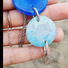 Load image into Gallery viewer, CONTACT US TO RECREATE THIS SOLD OUT STYLE Adorn Pacific x Hot Glass Double Round Necklace - FJD$ - Adorn Pacific - Necklaces
