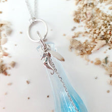 Load image into Gallery viewer, CONTACT US TO RECREATE THIS SOLD OUT STYLE Adorn Pacific x Hot Glass Droplet Seahorse Necklace - FJD$ - Adorn Pacific - Necklaces
